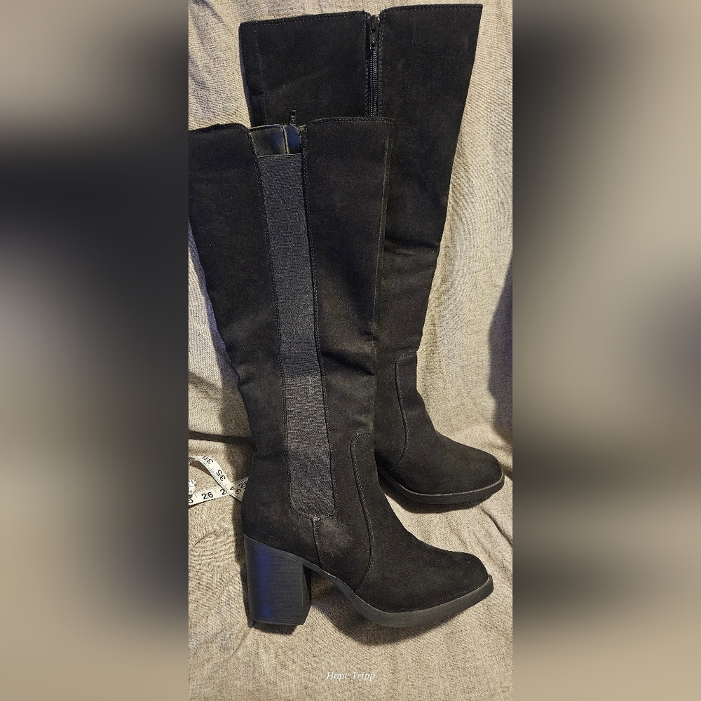Kohl's Black Over the Knee Women's Boots